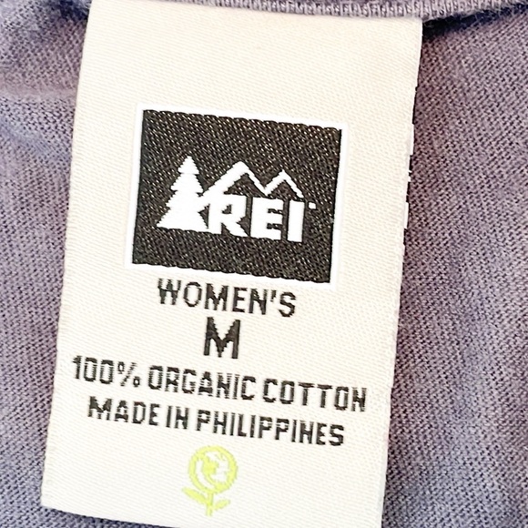 REI Organic Cotton Leaf & Sky Tee (M) - Picture 6 of 7